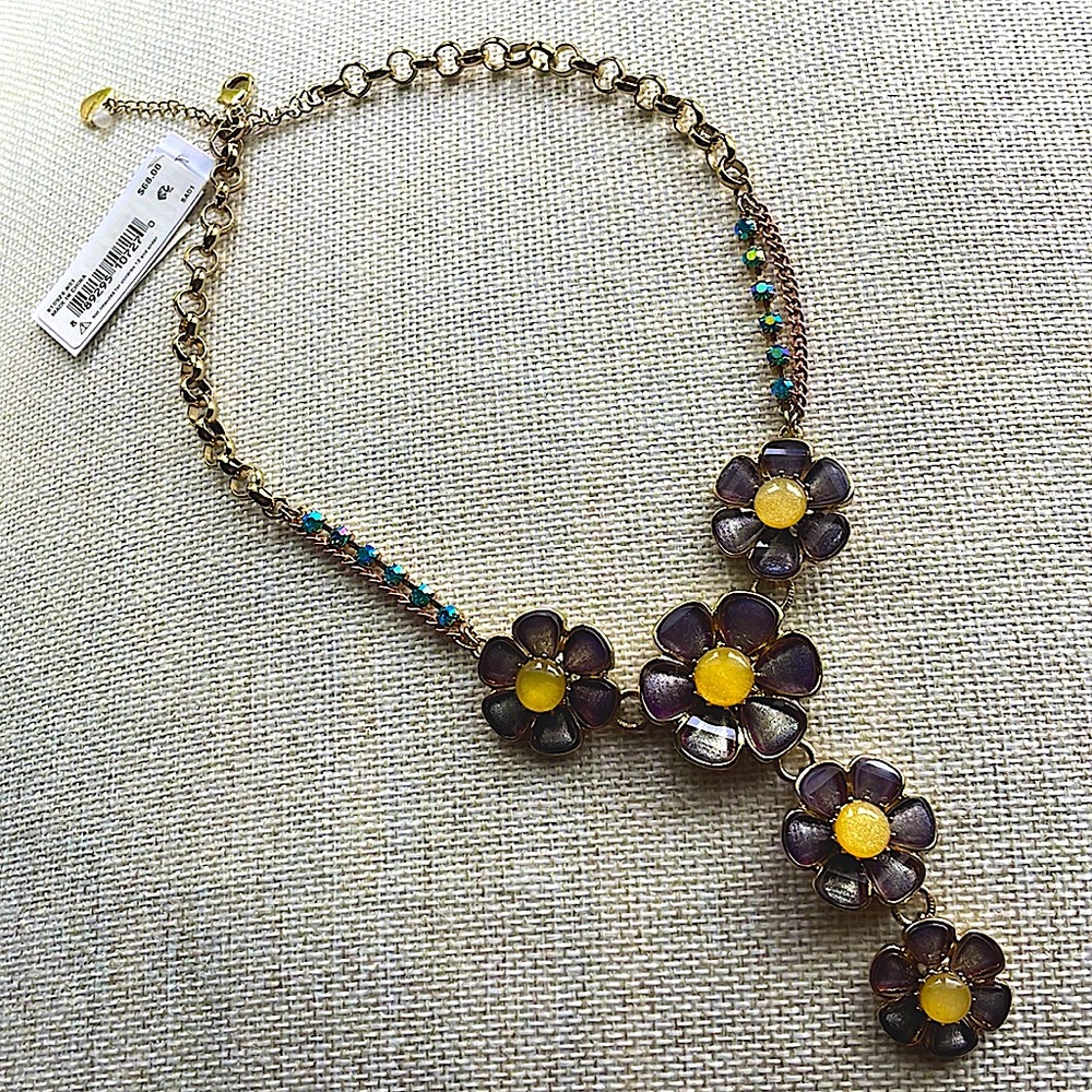 Betsey Johnson Floral Necklace